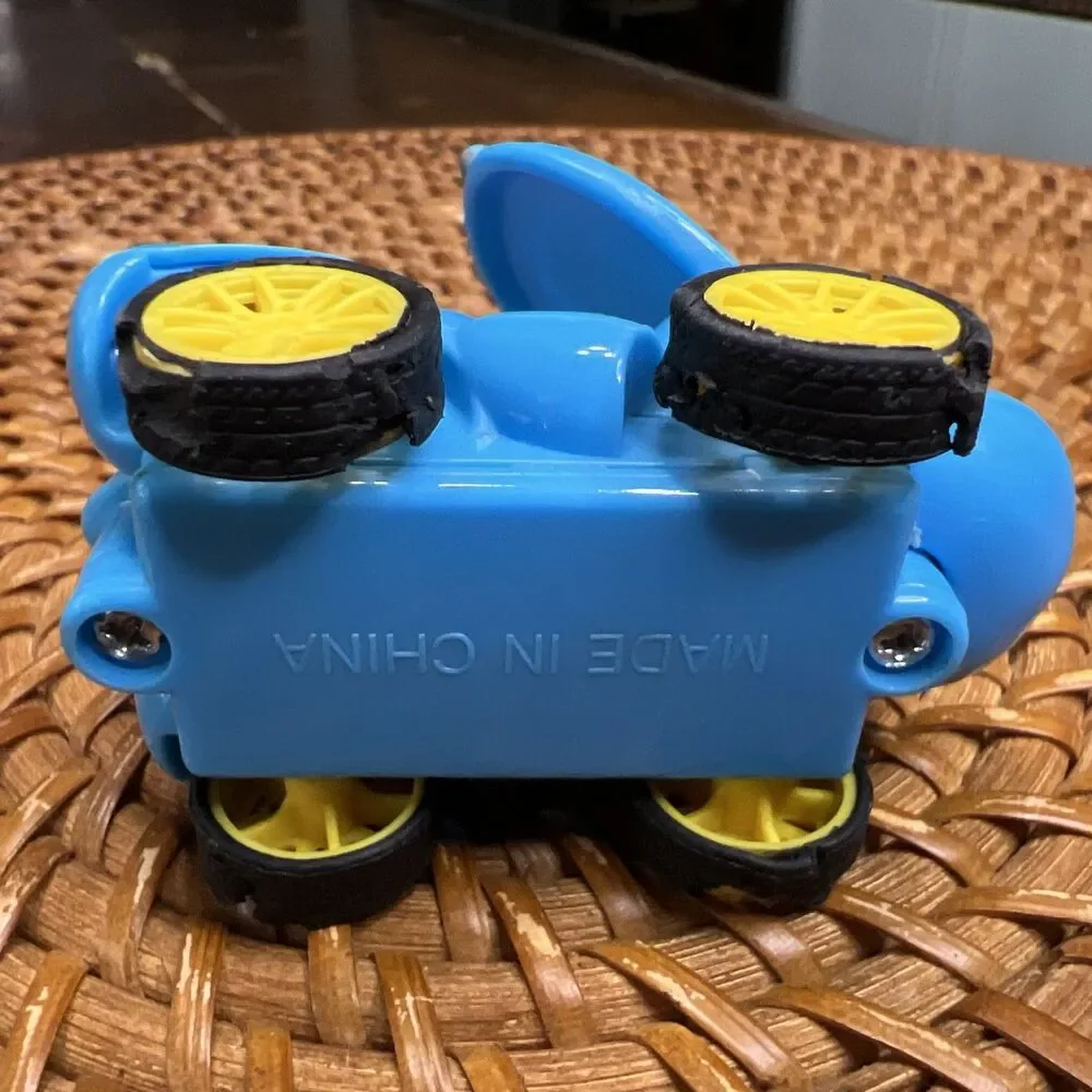 Dinosaur Kids Car Toy Set 4 Pieces Mild Wear On Tires Collectible
